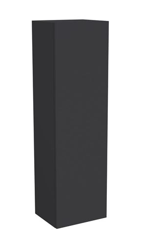 VITRA METROPOLE PURE nízka skrinka 35x29,5x120 cm, 1 dvierka, pánty vpravo, Push-open, graphite mat 67278 Obrázek - Hlavní obrázek