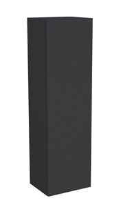 VITRA METROPOLE PURE nízka skrinka 35x29,5x120 cm, 1 dvierka, pánty vpravo, Push-open, graphite mat