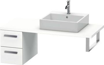 CONCEPT 450 doska pod umývadlo s výrezom 100x55x4,5 cm, matná biela XB008E01818 Obrázek - fotka