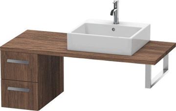 CONCEPT 450 doska pod umývadlo s výrezom 100x55x4,5 cm, tmavý orech XB008E02121 Obrázek - fotka