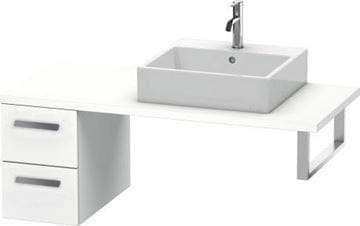 CONCEPT 450 doska pod umývadlo s výrezom 120x55x4,5 cm, matná biela XB009F01818 Obrázek - fotka