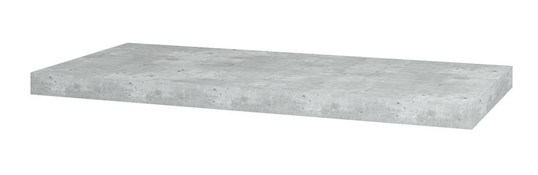 DŘEVOJAS DPU CS I doska pod umývadlo 80x50x4,8 cm, betón DES_DPU500_800_D01 Obrázek - Hlavní obrázek