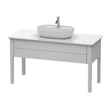 DURAVIT LUV skrinka pod umývadlo 133,8x57x74,3 cm, 1 zásuvka, Push-open, matná biela