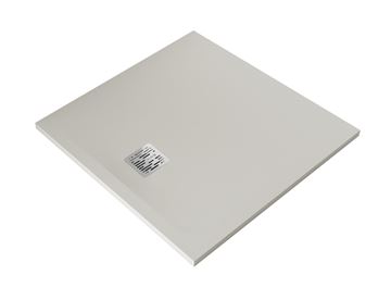 CONCEPT 200 sprchová vanička 90x90 cm, liaty mramor, samonosná, mat light dove grey