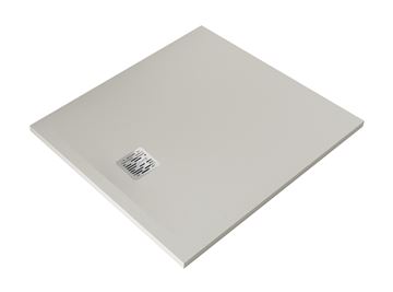 CONCEPT 200 sprchová vanička 90x100 cm, liaty mramor, samonosná, mat light dove grey