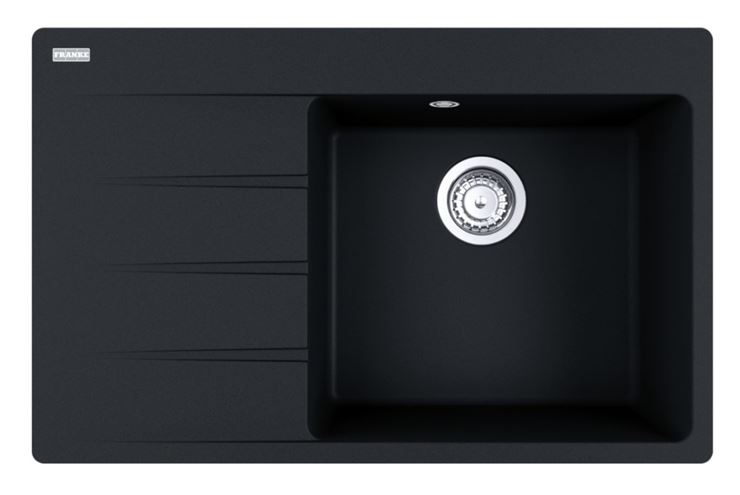 FRANKE CENTRO CNG 611-78 TL/7 fragranitový drez 780x500 mm, odkvapkávač vľavo, onyx 114.0637.510 Obrázek - Hlavní obrázek