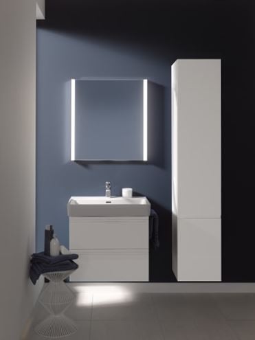 LAUFEN FRAME 25 LED svietidlo na zrkadlo, 4000 K, 12 W, 700 mm, chróm H4475729000071 Obrázek - fotka