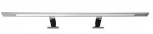 DŘEVOJAS FIDO nástenné LED osvetlenie, 4000 K, 940 lm, 12 W, 740 mm, chróm