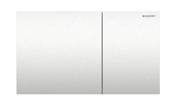 GEBERIT SIGMA 70 ovládacie tlačidlo pre dve splachovania, easy-to-clean, oceľ, kartáčovaný nerez