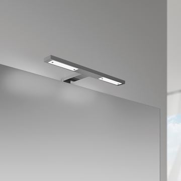 RIHO LED svietidlo na zrkadlo, 4000 K, 300 lm, 4,8 W, 300 mm, chróm 204927 Obrázek - fotka
