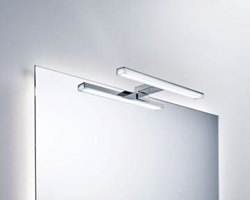 IDEAL STANDARD MIRROR & LIGHT PANDORA LED svietidlo na zrkadlo, 5700 K, 880 lm, 8 W, 308 mm, chróm T320967 Obrázek - fotka
