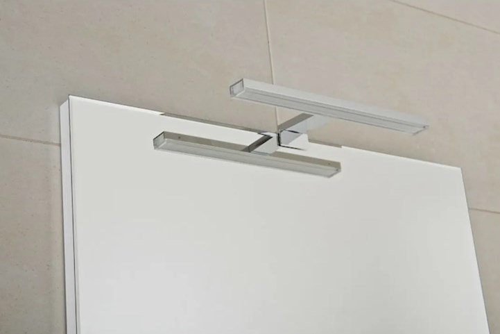 JIKA CLEAR GEMMA LED svietidlo na zrkadlo, 840 lm, 6 W, 280 mm, chróm H47J7300200001 Obrázek - fotka