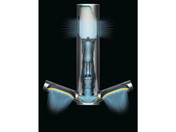 DYSON AIRBLADE 9 kJ HU03 tryskový sušič rúk, automatický, strieborná 314696-01 Obrázek - fotka