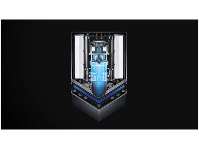 DYSON AIRBLADE V HU02 horúcozdučný sušič rúk, automatický, strieborná 307170-01 Obrázek - fotka