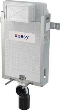 ARTCERAM FILE 2.0 závesné WC s montážnym prvkom Easy Renovmodul, Rimless splachovanie, SoftClose sedátko, čierne tlačidlo PT3.ALKF-RSC.B.13 Obrázek - fotka