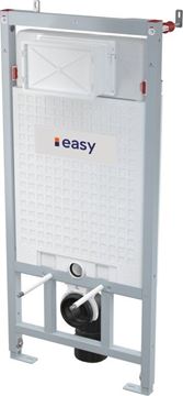 EASY závesné WC s montážnym prvkom Sadromodul, sedátko, biele tlačidlo SET EASY SDK Obrázek - fotka