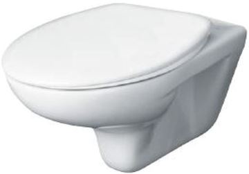 EASY závesné WC s montážnym prvkom Renovmodul, sedátko, biele tlačidlo SET EASY ZED Obrázek - fotka