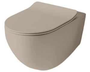 ARTCERAM FILE 2.0 závesné WC, Rimless splachovanie, brown matera