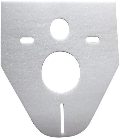 CONCEPT 100 závesné WC s montážnym prvkom TECEprofil, sedátko, biele tlačidlo PT1.TEDF-KK.W.26 Obrázek - fotka