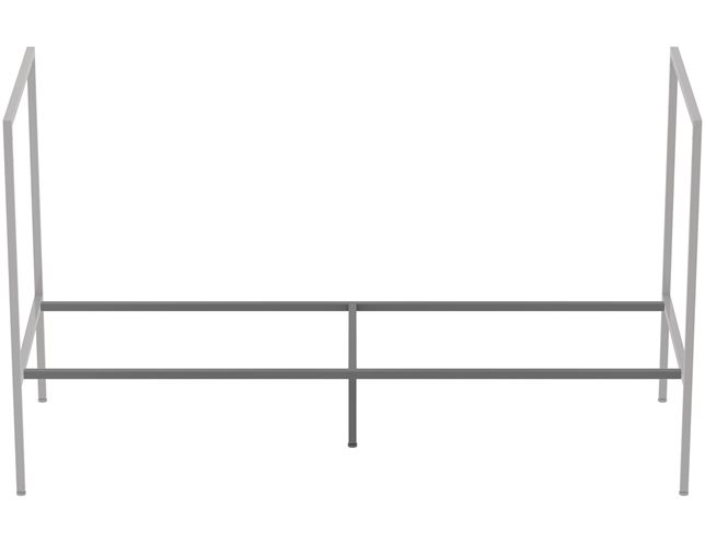 IDEAL STANDARD ADAPTO podporné nohy k rámu 465x720mm, tmavo šedá U8599FY Obrázek - fotka