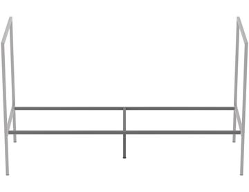 IDEAL STANDARD ADAPTO podporné nohy k rámu 465x720mm, tmavo šedá U8599FY Obrázek - fotka
