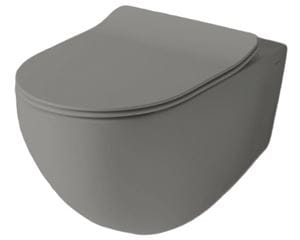 ARTCERAM FILE 2.0 závesné WC, Rimless splachovanie, grey olive