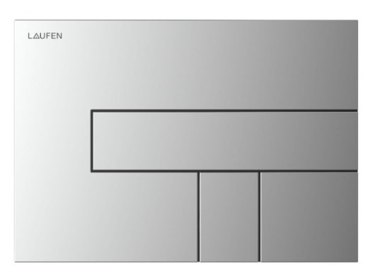 ARTCERAM FILE 2.0 závesné WC s montážnym prvkom Laufen Ineo CW102, Rimless splachovanie, SoftClose sedátko, chrómové tlačidlo PT3.LADF-RSC.CR.20 Obrázek - fotka