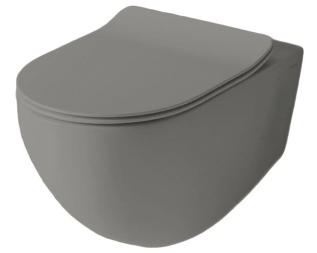 ARTCERAM FILE 2.0 závesné WC s montážnym prvkom Laufen Ineo CW102, Rimless splachovanie, SoftClose sedátko, chrómové tlačidlo PT3.LADF-RSC.CR.20 Obrázek - fotka