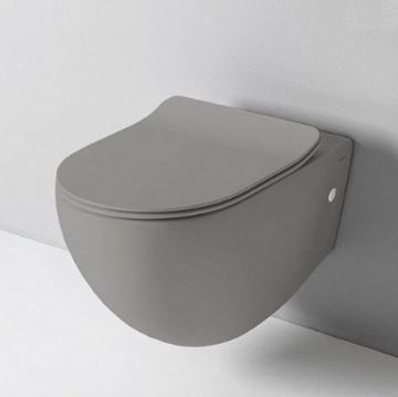 ARTCERAM FILE 2.0 závesné WC s montážnym prvkom Laufen Ineo CW102, Rimless splachovanie, SoftClose sedátko, chrómové tlačidlo PT3.LADF-RSC.CR.20 Obrázek - fotka