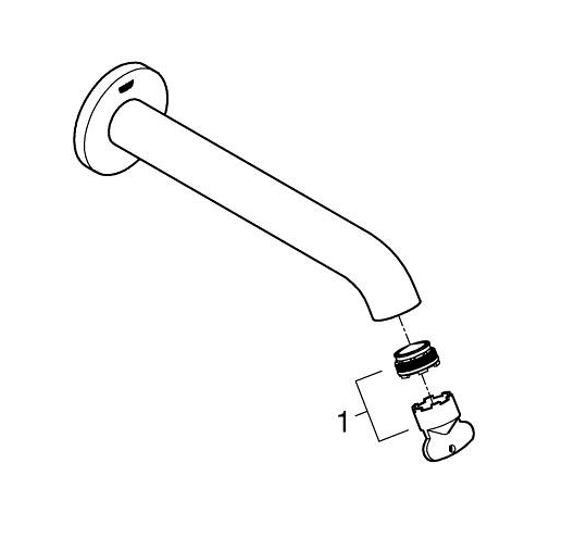 GROHE ESSENCE vaňový vpust, chróm 13449001 Obrázek - fotka