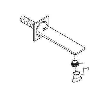 GROHE ALLURE vaňový vpust, kartáčovaný cool sunrise 13264GN1 Obrázek - fotka