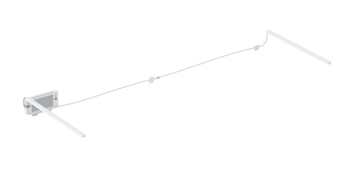 GEBERIT LED svetelné lišty pre zásuvku, 3500 K, 350 mm 502.031.00.1 Obrázek - Hlavní obrázek