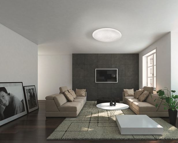 EGLO FRANIA-S stropné LED svietidlo, 4000 K, 1850 lm, 310 mm, biela 900363 Obrázek - fotka