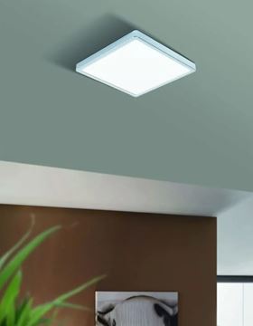 EGLO FÚEVA 5 stropné LED svietidlo, 3000 K, 2400 lm, 285x285 mm, biela 99268 Obrázek - fotka