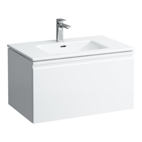 LAUFEN PRO S skrinka s umývadlom 80x50x46 cm, 1 zásuvka, lesklá biela H8609634751041 Obrázek - Hlavní obrázek