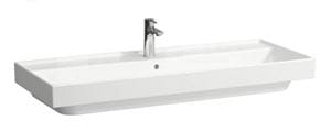 LAUFEN FIORA umývadlo 120 cm, s otvorom pre batériu a prepadom