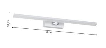 EGLO VERDELLO nástenné LED svietidlo, 3000 K/6500 K, 750 lm, 600 mm, chróm 900476 Technický nákres
