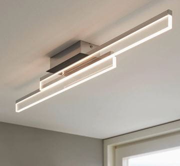 EGLO PALMITAL stropné LED svietidlo, 3000 K, 2700 lm, 2 x 11 W, 880 mm, chróm 97965 Obrázek - fotka