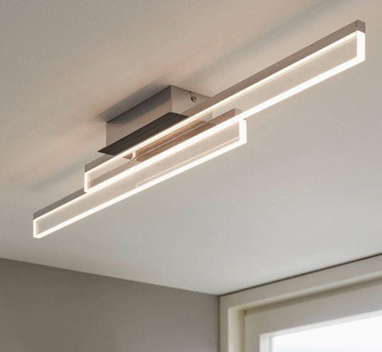 EGLO PALMITAL stropné LED svietidlo, 3000 K, 2700 lm, 2 x 11 W, 880 mm, chróm 97965 Obrázek - fotka
