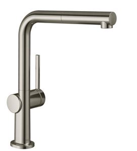 HANSGROHE TALIS M54 drezová batéria, s vyťahovacou koncovkou, sBox, nerez