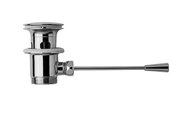 DURAVIT umývadlový výpust, s tiahlom, s prepadom, chróm 0050311000 Obrázek - Hlavní obrázek