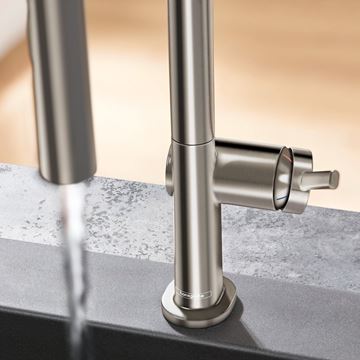 HANSGROHE TALIS M54 drezová batéria, nerez 72806800 Obrázek - fotka
