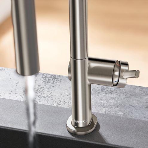 HANSGROHE TALIS M54 drezová batéria, nerez 72806800 Obrázek - fotka