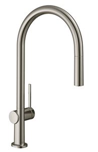 HANSGROHE TALIS M54 drezová batéria, vyťahovacia koncovka, nerez