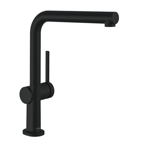 HANSGROHE TALIS M54 drezová batéria, s vyťahovacou koncovkou, sBox, matná čierna 72809670 Obrázek - Hlavní obrázek