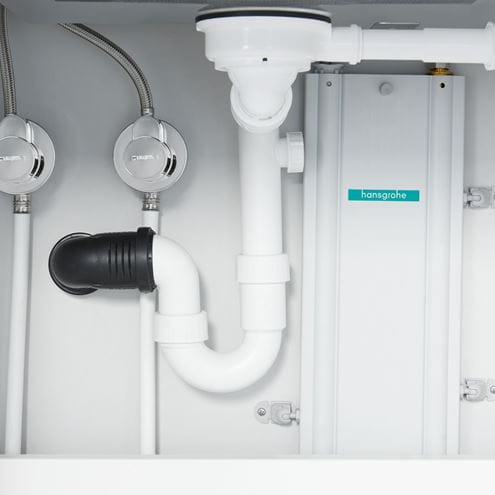 HANSGROHE TALIS M54 drezová batéria, s vyťahovacou koncovkou, sBox, matná čierna 72809670 Obrázek - fotka
