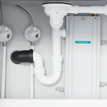 HANSGROHE TALIS M54 drezová batéria, s vyťahovacou koncovkou, sBox, matná čierna 72809670 Obrázek - fotka