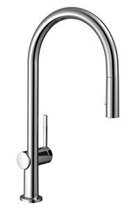 HANSGROHE TALIS M54 drezová batéria, s vyťahovacou sprškou, chróm