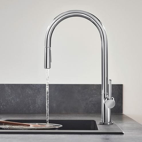 HANSGROHE TALIS M54 drezová batéria, s vyťahovacou sprškou, chróm 72800000 Obrázek - fotka