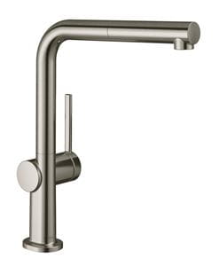 HANSGROHE TALIS M54 drezová batéria, s vyťahovacou koncovkou, nerez